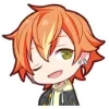 🧡 emoji akito shinonome @ruiifan Telegram sticker 11 of 52