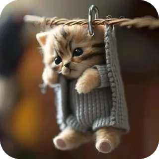 🫥 emoji лапочки Telegram sticker 16 of 25