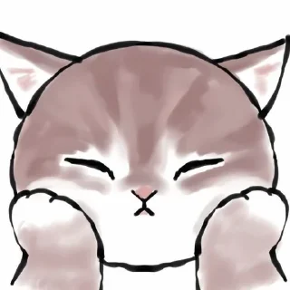 😊 emoji Котеки Telegram sticker 10 of 39