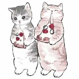 🍕 emoji Котеки Telegram sticker 15 of 39