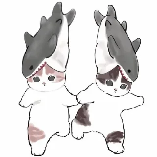 🦈 emoji Котеки Telegram sticker 16 of 39