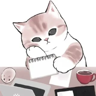 🕐 emoji Котеки Telegram sticker 5 of 39