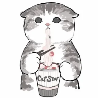 Котеки sticker 2