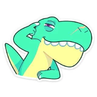 Sticker from Тиранозавр Дино :: @stickroom