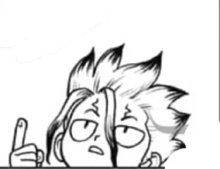 🌿 emoji Доктор стоун Telegram sticker 9 of 49