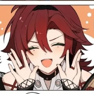 😄 emoji Heizou as the meaning of life Telegram sticker 24 of 67