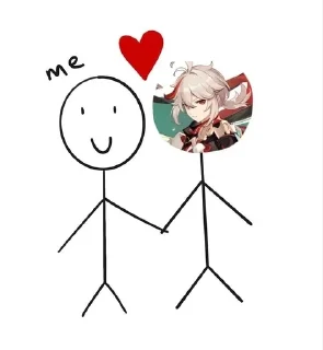 ❤ emoji Heizou as the meaning of life Telegram sticker 21 of 67