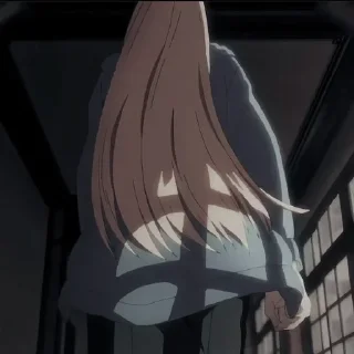 Sticker from человек бензопила @anime_stickerr