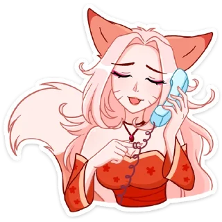 😌 emoji Госпожа Аи @nyasticks Telegram sticker 14 of 49
