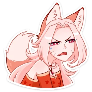 😕 emoji Госпожа Аи @nyasticks Telegram sticker 17 of 49