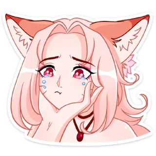 😭 emoji Госпожа Аи @nyasticks Telegram sticker 24 of 49