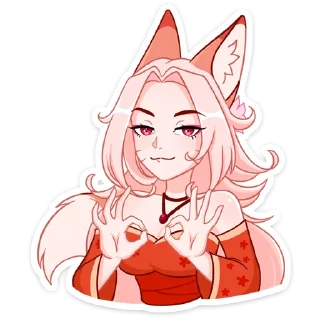 👌 emoji Госпожа Аи @nyasticks Telegram sticker 20 of 49