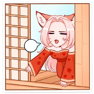 😃 emoji Госпожа Аи @nyasticks Telegram sticker 5 of 49