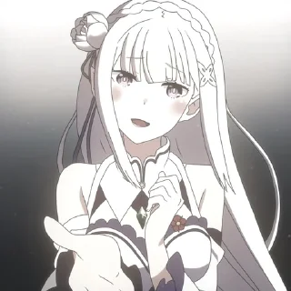 Sticker from Emilia Re:Zero