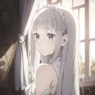 Sticker from Emilia Re:Zero