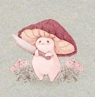 Sticker from Mushrooms