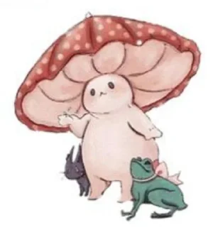 Sticker from Mushrooms