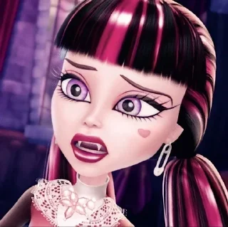 Sticker from monster high 🫦
