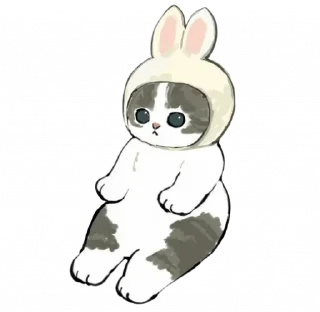 Sticker from Коты mofu_sand (@TgSticker)