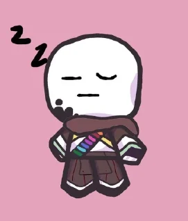 😴 emoji Бум бум made: @sticersallfd Telegram sticker 3 of 9