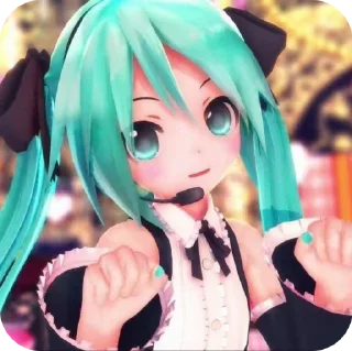 Sticker from ⊹.˙:Hatsune Miku