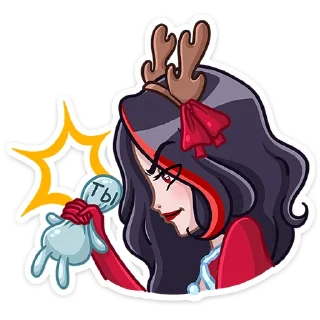 Sticker from Новогодняя Лилит @Nyasticks