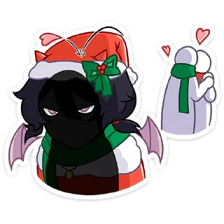 😔 emoji Новогодняя Ивэлтин @Nyasticks Telegram sticker 21 of 49