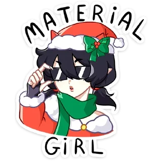 😎 emoji Новогодняя Ивэлтин @Nyasticks Telegram sticker 6 of 49