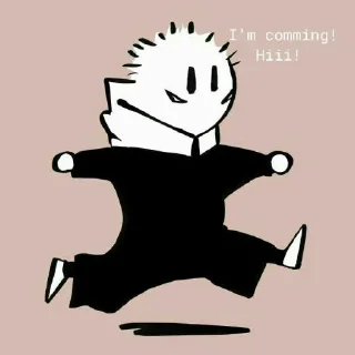 🆗 emoji Jujutsu kaisen Telegram sticker 3 of 42