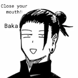🍩 emoji Jujutsu kaisen Telegram sticker 13 of 42
