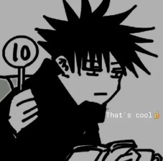 🍹 emoji Jujutsu kaisen Telegram sticker 4 of 42