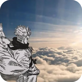 Sticker from Jujutsu kaisen