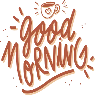 Sticker from Good Morning 5