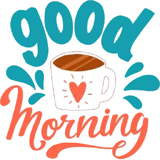 Sticker from Good Morning 5