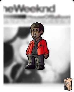 Sticker from The Weeknd