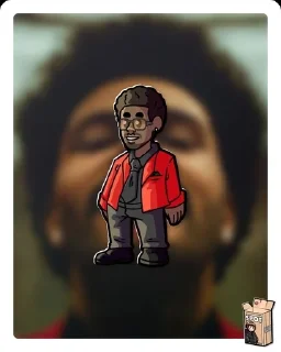 Sticker from The Weeknd