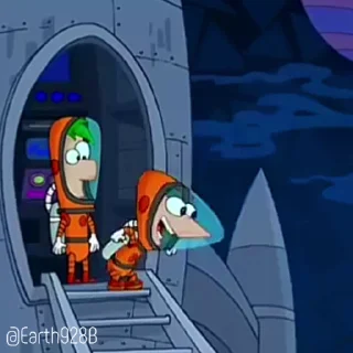 🔥 emoji Phineas And Ferb | @Earth928B Telegram sticker 6 of 25