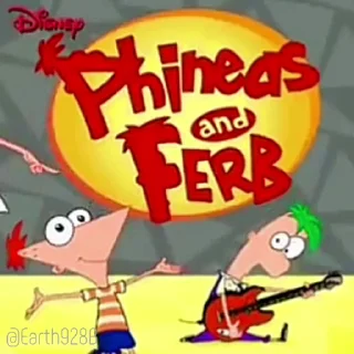🔥 emoji Phineas And Ferb | @Earth928B Telegram sticker 1 of 25