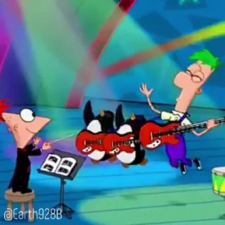 🔥 emoji Phineas And Ferb | @Earth928B Telegram sticker 12 of 25