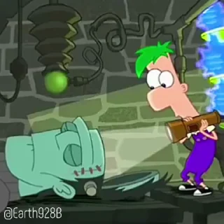 🔥 emoji Phineas And Ferb | @Earth928B Telegram sticker 15 of 25