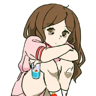 😒 emoji Мори гяру 😜 Telegram sticker 18 of 76