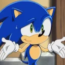 😅 emoji Sonic X Telegram sticker 9 of 114