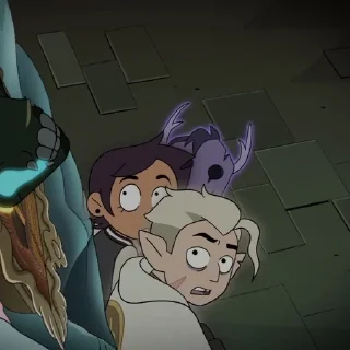 🌊 emoji the owl house. 9 by: @exlloyd Telegram sticker 12 of 120