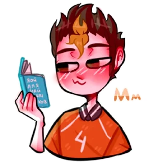 Sticker from Haikyuu (RoritoZokaru)