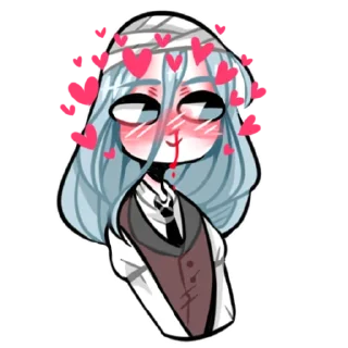Sticker from Bungou Stray Dogs (Roritozokaru)