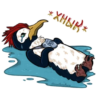 😭 emoji Evangelion [by roritozokaru] Telegram sticker 13 of 20