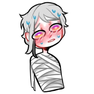 Sticker from Bungou Stray Dogs (Roritozokaru)