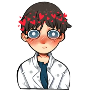 😍 emoji Evangelion [by roritozokaru] Telegram sticker 8 of 20