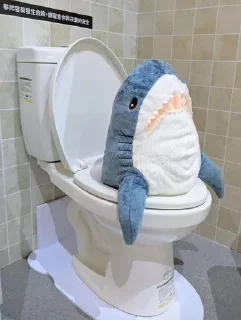 Sticker from IKEA shark