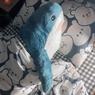 Sticker from IKEA shark
